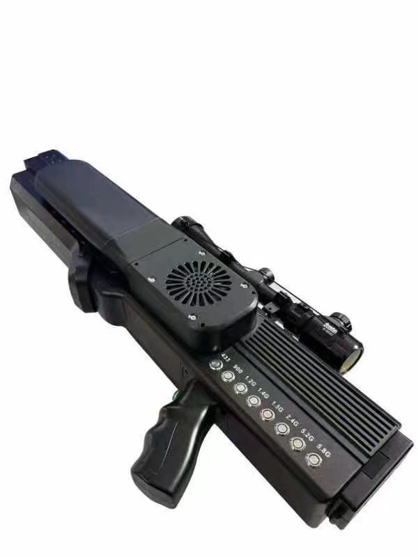  黔西手持便携式枪型低空防御反制八通道